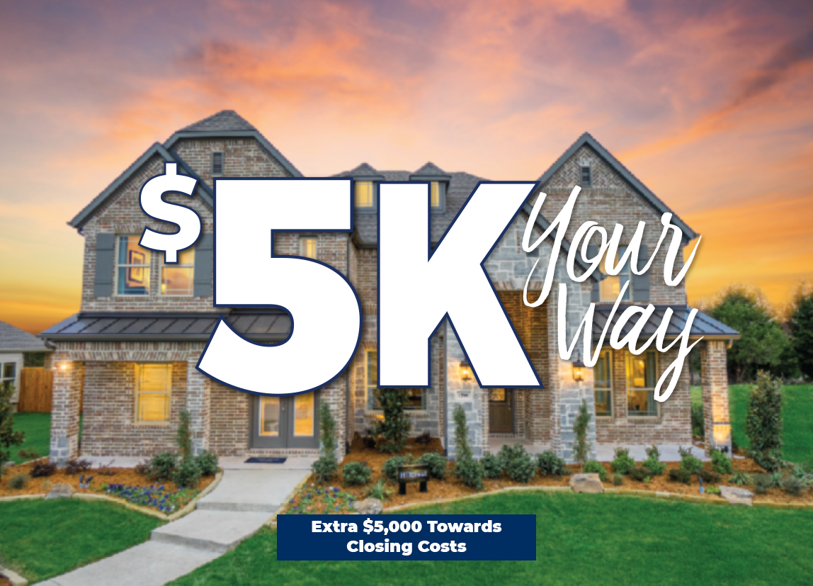 Extra $5k Closing Costs Credit