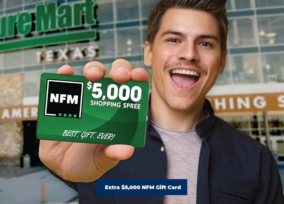 Extra $5k NFM Gift Card